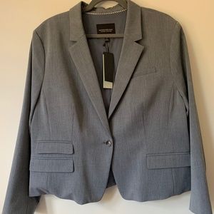 Banana Republic Women’s Gray Stretch Machine-Washable Blazer/ Size 20/ NWT